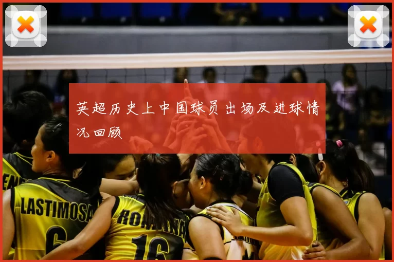 英超历史上中国球员出场及进球情况回顾