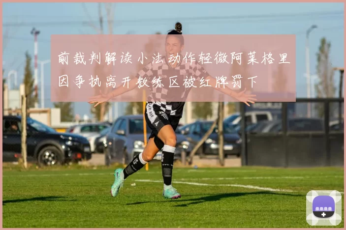 前裁判解读小法动作轻微阿莱格里因争执离开教练区被红牌罚下